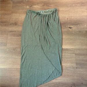 Olive Green Women's Skirt